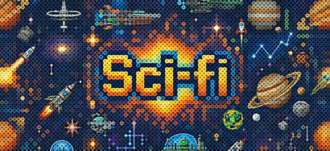 Sci-fi fuse bead pattern category cover