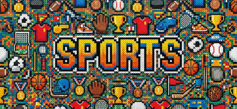 Sports bead pattern category cover